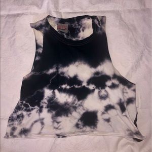 Vintage Tie Dye Crop Top